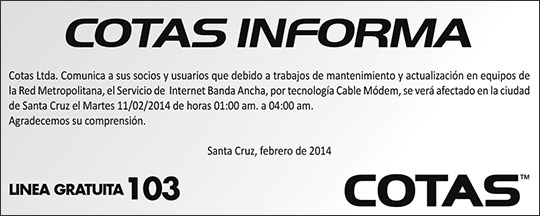 101 ComunicadoMantenimiento