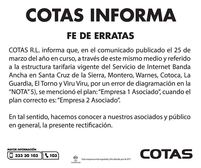 fe de erratas banda ancha 240421