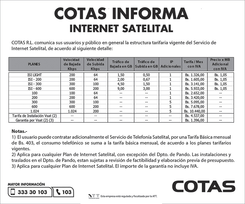 internet satelital 160922
