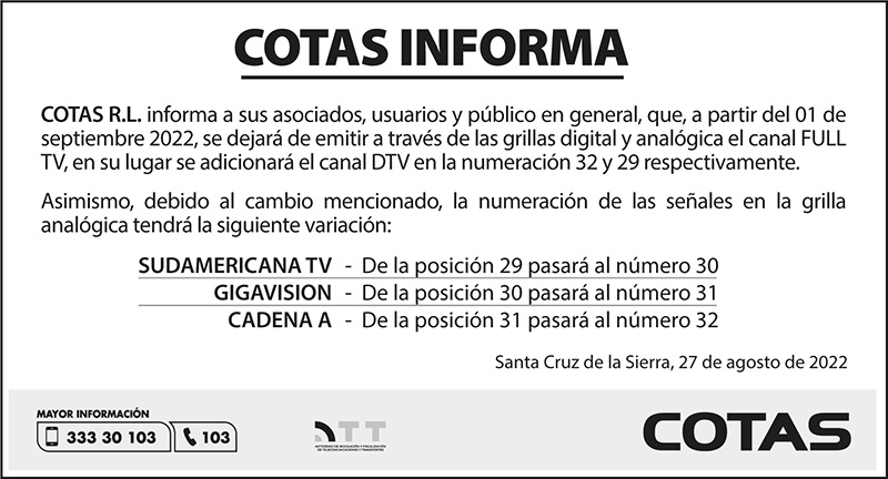 cambio de canales300822