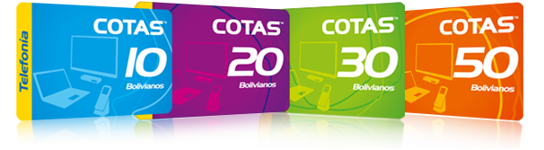 Tarjetas COTAS