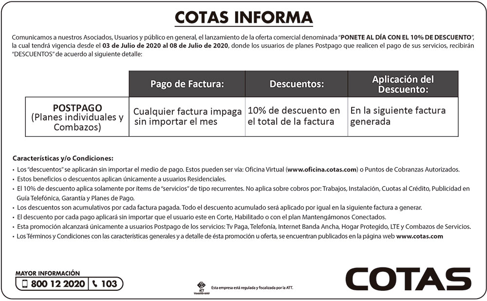 ponete al dia con el descuento020720